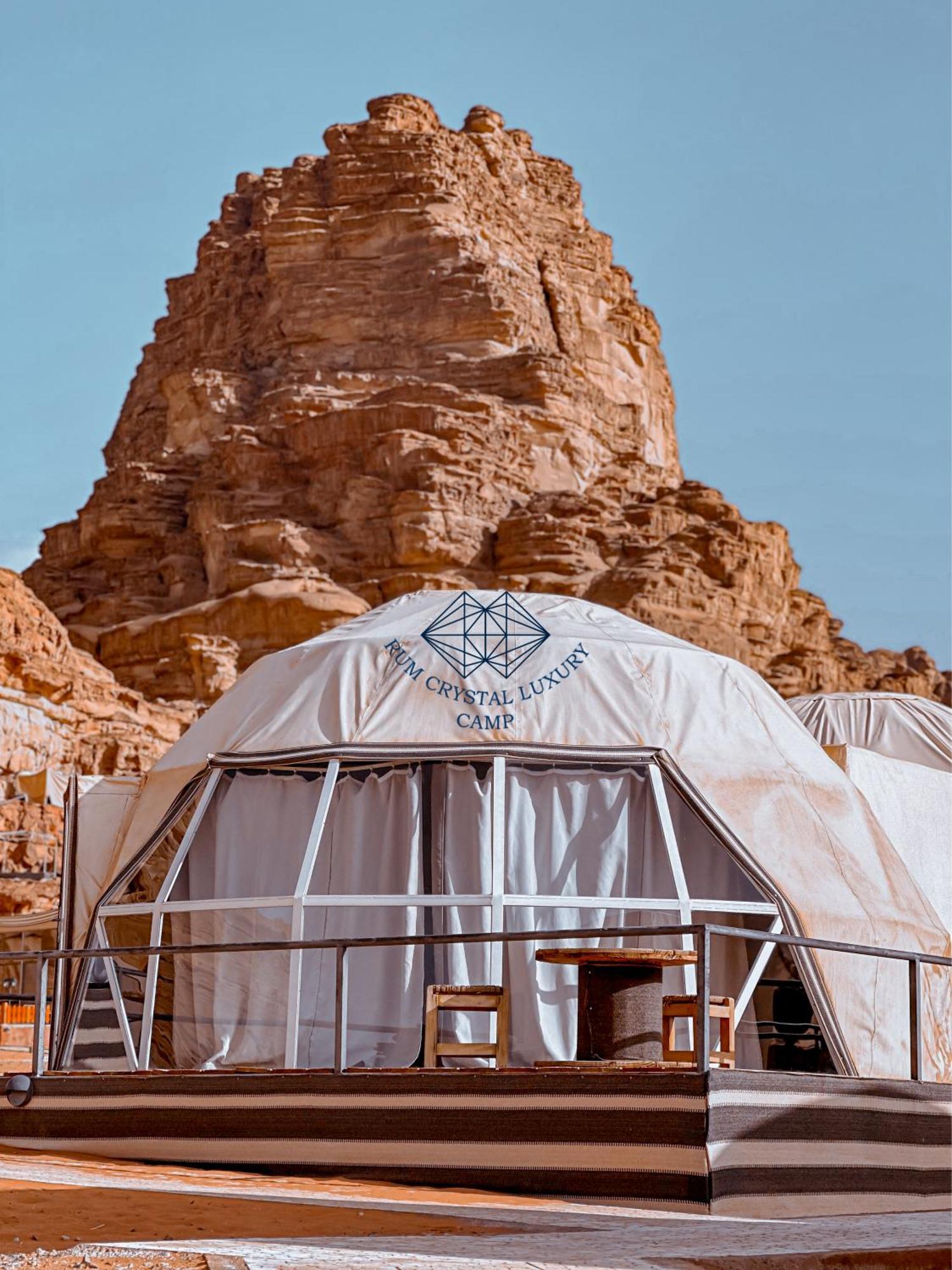 Rum Crystal Luxury Camp Wadi Rum Exteriör bild