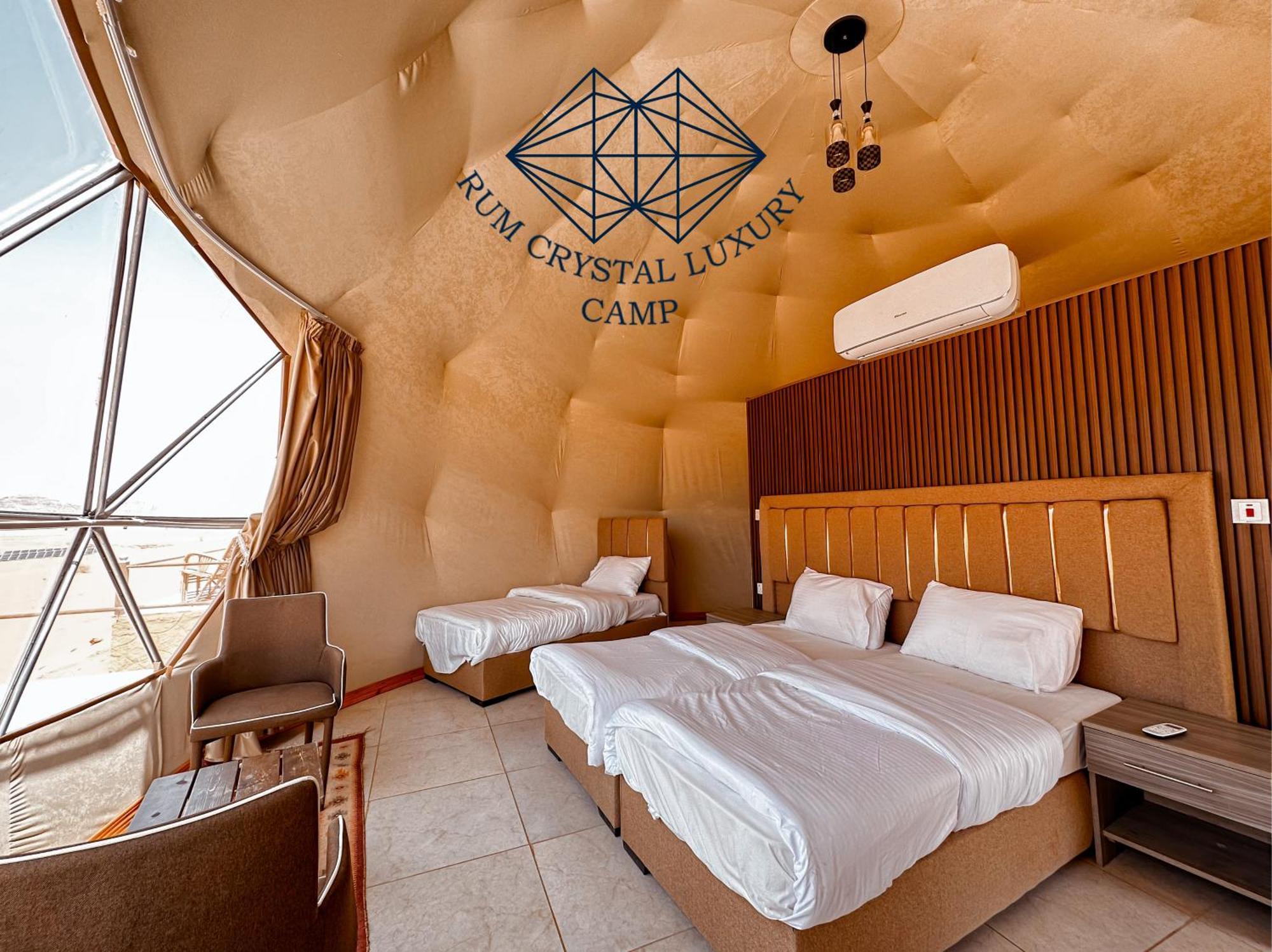 Rum Crystal Luxury Camp Wadi Rum Exteriör bild