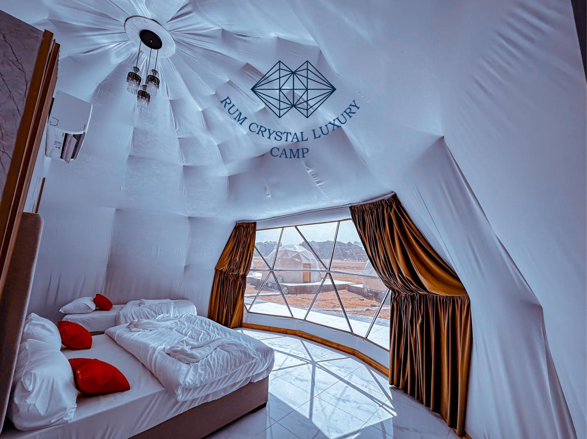 Rum Crystal Luxury Camp Wadi Rum Exteriör bild