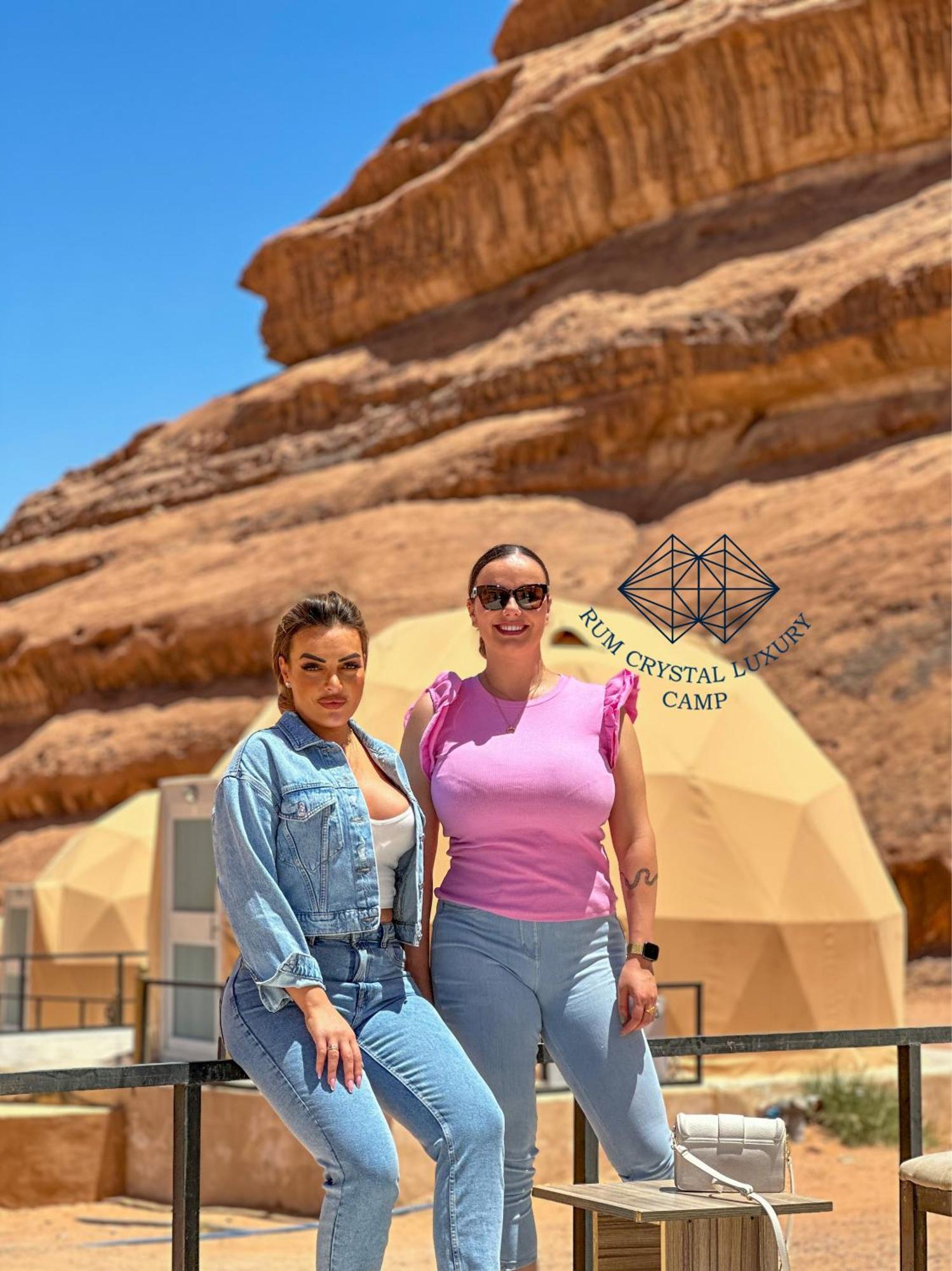 Rum Crystal Luxury Camp Wadi Rum Exteriör bild