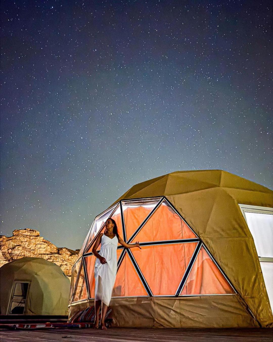 Rum Crystal Luxury Camp Wadi Rum Exteriör bild