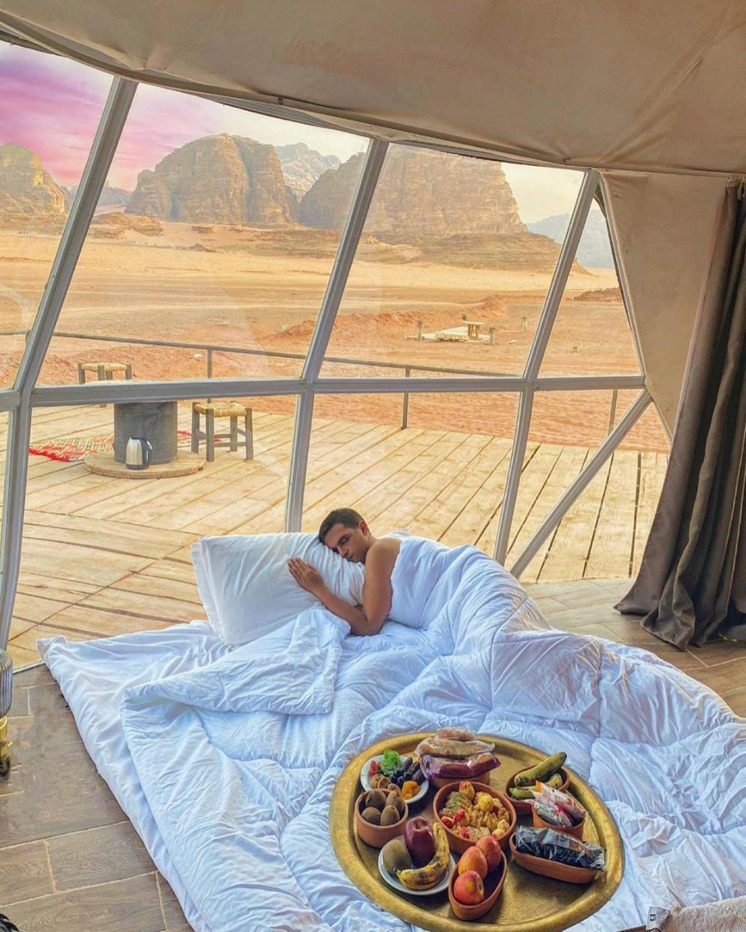 Rum Crystal Luxury Camp Wadi Rum Exteriör bild