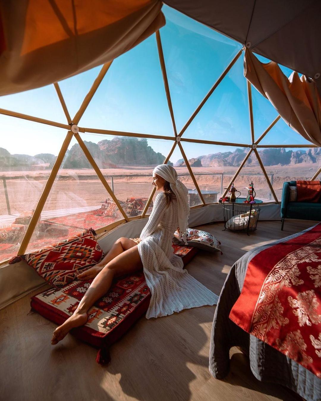 Rum Crystal Luxury Camp Wadi Rum Exteriör bild