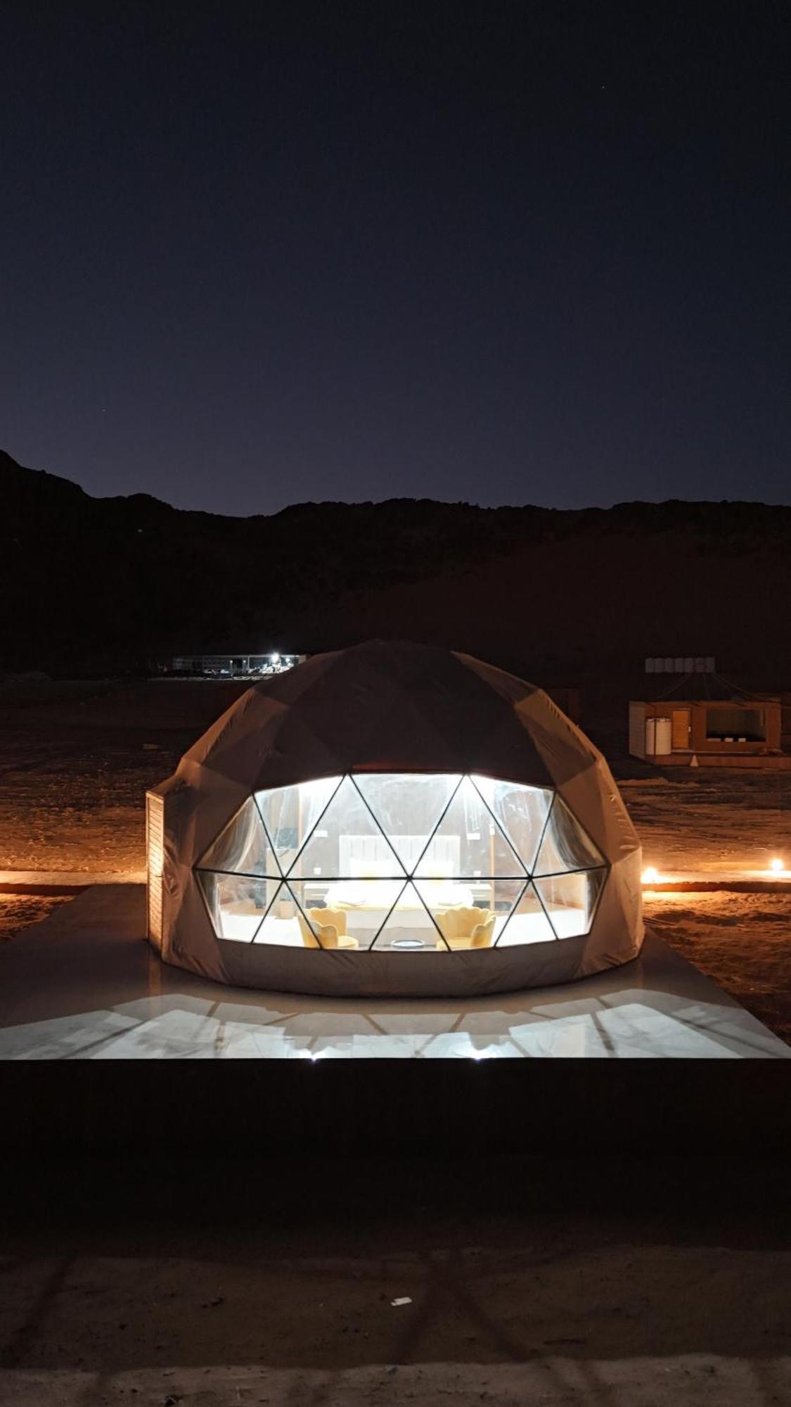 Rum Crystal Luxury Camp Wadi Rum Exteriör bild