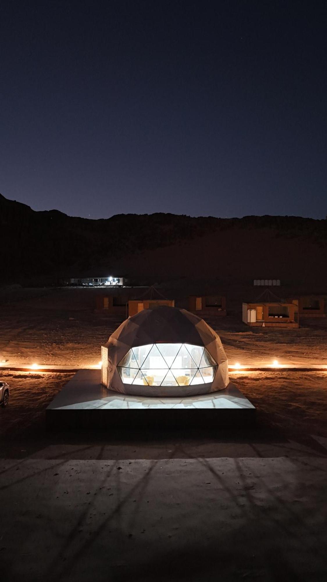 Rum Crystal Luxury Camp Wadi Rum Exteriör bild
